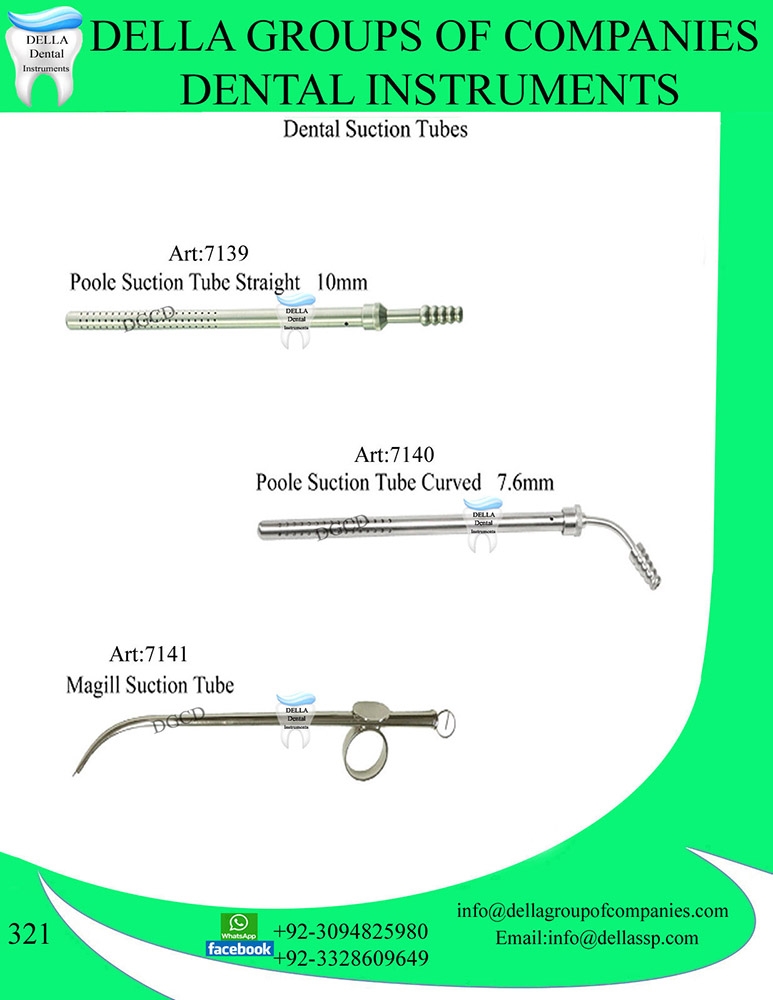 Dental Suction Tubes